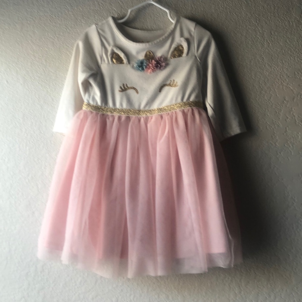 Cat & Jack Unicorn dress with lace bottom